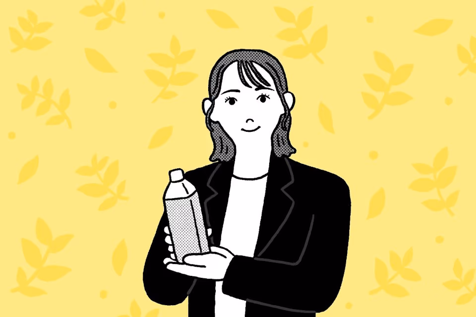 牟田 真緒里の顔のイラスト