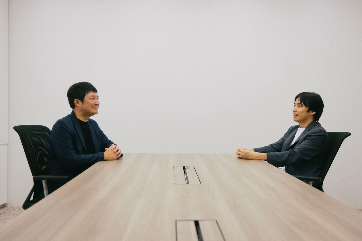 Futa Sakai and Ryuhei Asai in conversation